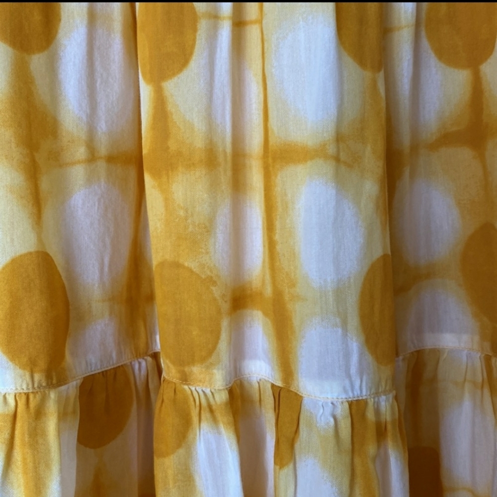 💛Anthropologie💛 'Angelika' Tiered Ankle/Maxi Skirt Size 6 - Picture 4 of 8